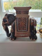 Decoratieve olifant, Ophalen of Verzenden, Zo goed als nieuw, Steen, Dierenbeeld