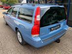 Volvo V70 2.4 Kinetic Automaat / Youngtimer, Gebruikt, Beige, Blauw, Leder en Stof