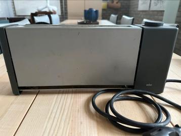 Vintage Braun toaster grijs model HT6 4037 beschikbaar voor biedingen