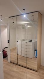 IKEA PAX kledingkast met speigeldeuren, Ophalen, Gebruikt, 100 tot 150 cm, 200 cm of meer