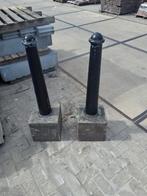 2 Amsterdammetjes - parkeerpalen €50 per stuk!, Ophalen of Verzenden, Zo goed als nieuw, 250 cm of meer, Planken