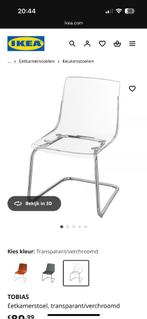 IKEA Tobias x 4, Huis en Inrichting, Stoelen, Ophalen, Zo goed als nieuw, Wit, Eén