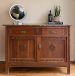 Antiek dressoir / commode marmer blad, Huis en Inrichting, Ophalen, Zo goed als nieuw, 25 tot 50 cm
