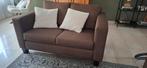 Bruin 2-zits bankstel - nette staat!, Ophalen