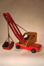 Houten Hijskraan Speelgoed, Gebruikt, Jongen of Meisje, M, Ophalen of Verzenden