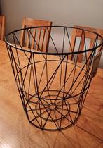 Draadmand zwart SENZA, Ophalen, Nieuw, Rond, Overige materialen