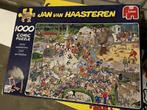 Jan van Haasteren puzzel - 1000 stukjes, compleet, Ophalen, 500 t/m 1500 stukjes, Zo goed als nieuw, Legpuzzel
