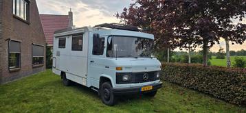 Mercedes-Benz Mercedes 608d camper 1984, wegenbelastingvrij beschikbaar voor biedingen
