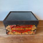Brocante Antieke Winkelblik Vitrine Blik Biscuit Zaandam, Ophalen of Verzenden, Gebruikt, Overige, Overige merken