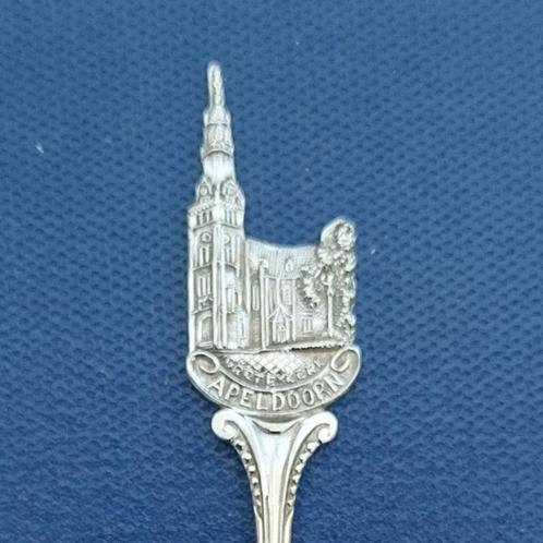 verzilverd lepeltje Grote Kerk Apeldoorn (ODA), Antiek en Kunst, Antiek | Bestek, Ophalen of Verzenden
