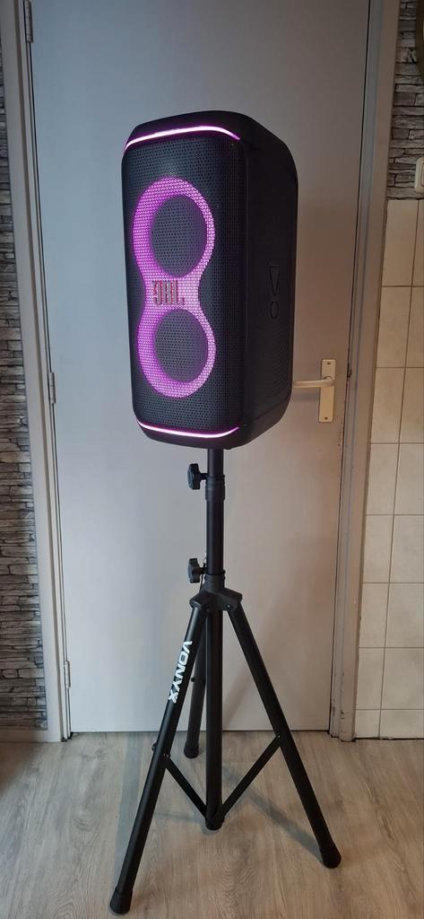 JBL 120 Partybox plus statief, Audio, Tv en Foto, Karaoke-apparatuur, Zo goed als nieuw, Ophalen