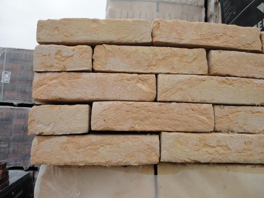 restpartij metselstenen 500 m2 Champagne vanderSanden, Doe-het-zelf en Verbouw, Metselstenen, Nieuw, Bakstenen, Ophalen of Verzenden