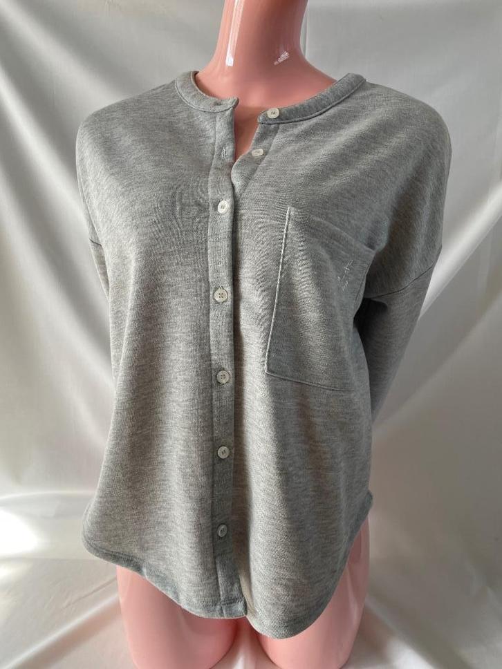 Dreimaster Sweatshirt – Lichtgrijs, Maat S, Kleding | Dames, Truien en Vesten, Zo goed als nieuw, Maat 38/40 (M), Grijs, Ophalen of Verzenden