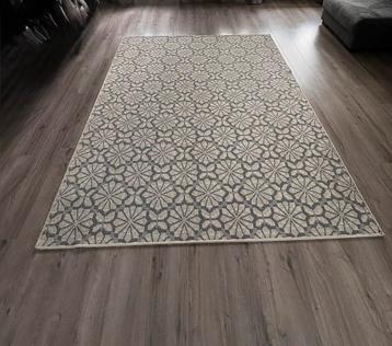 Vloerkleed groot 200x230 grijs blauw beschikbaar voor biedingen