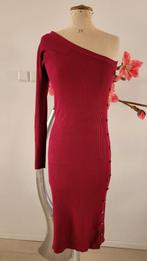 Off Shoulder Jurk met Knopen - Trui Jurk, Maat 38/40 (M), Ophalen of Verzenden, Zo goed als nieuw, Kaylla
