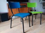 Vintage school stoel, Huis en Inrichting, Stoelen, Ophalen, Gebruikt, Eén
