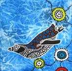 Schilderij van een (Aboriginal) pinguïn, Ophalen of Verzenden