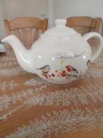 Theepot - Puur Natuur Motief met Vogels, Ophalen of Verzenden, Gebruikt
