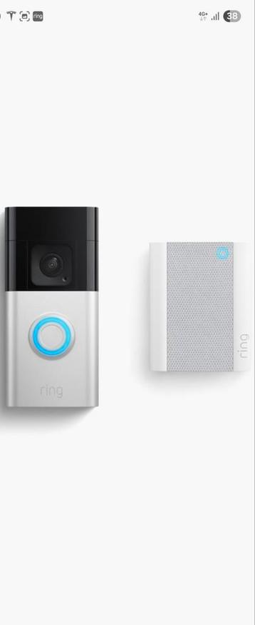 Ring deurbel camera floodlight en de deurbel voor binnen beschikbaar voor biedingen