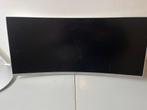 Samsung Curved Ultrawide Monitor - Krassen, Computers en Software, Monitoren, Curved, Ophalen of Verzenden, 60 Hz of minder, Gebruikt