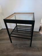 Plantentafeltje / nachtkastje, Ophalen, Rond, Hout, Minder dan 55 cm
