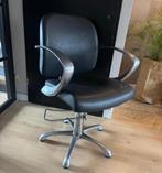 Kappersstoel, Huis en Inrichting, Stoelen, Ophalen, Gebruikt, Zwart, Eén
