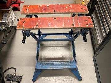 Workmate Black and Decker blauw beschikbaar voor biedingen