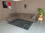 GRATIS LEVERING Hoekbank Bruin 300x195 REFURBISHED, Hoekbank, 300 cm of meer, Ophalen of Verzenden, Zo goed als nieuw