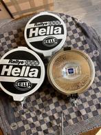 Oldtimer 2 Hella verstralers type Rallye 1000 met covers, Auto-onderdelen, Verlichting, Ophalen of Verzenden, Gebruikt