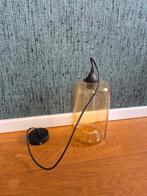 Glazen hanglamp, Gebruikt, Ophalen of Verzenden, Glas, Modern