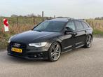 Audi A6 3.0 BiTurbo TDI 400pk ACC, LANE, PANO, LUCHTV, TREKH, Auto's, Automaat, Euro 5, Zwart, Zwart