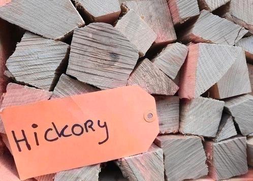 Hickory Chunks Rookhout voor uw kamado, bastard, Tuin en Terras, Haardhout, Blokken, Overige houtsoorten, Minder dan 3 m³, Ophalen of Verzenden