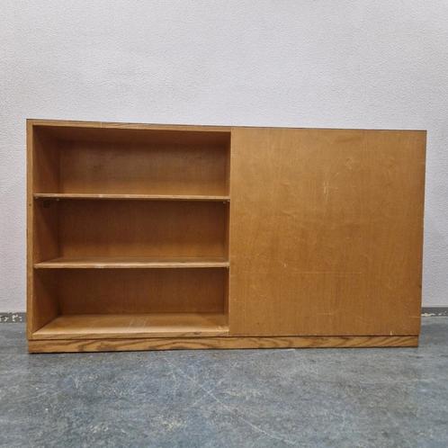 vintage schoolkast room divider boekenkast, Huis en Inrichting, Kasten | Wandmeubels, Gebruikt, 100 tot 150 cm, Minder dan 150 cm