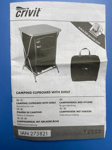 camping kastje beschikbaar voor biedingen