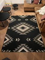 Vloerkleed rechthoek 230x160 aztec zwart/wit, Huis en Inrichting, Stoffering | Tapijten en Kleden, Ophalen, 150 tot 200 cm, Zo goed als nieuw