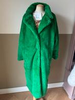 Groene bontjas maat L - Carnaval!, Ophalen of Verzenden, Gedragen, Maat 42/44 (L)