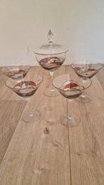 Sagrada cornet Cocktailglazen met Bowl - Albert Grimaldo, Ophalen of Verzenden