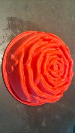 Siliconen bakvorm 3D Roos bloem, Bakvorm, Ophalen of Verzenden, Zo goed als nieuw, Taarten