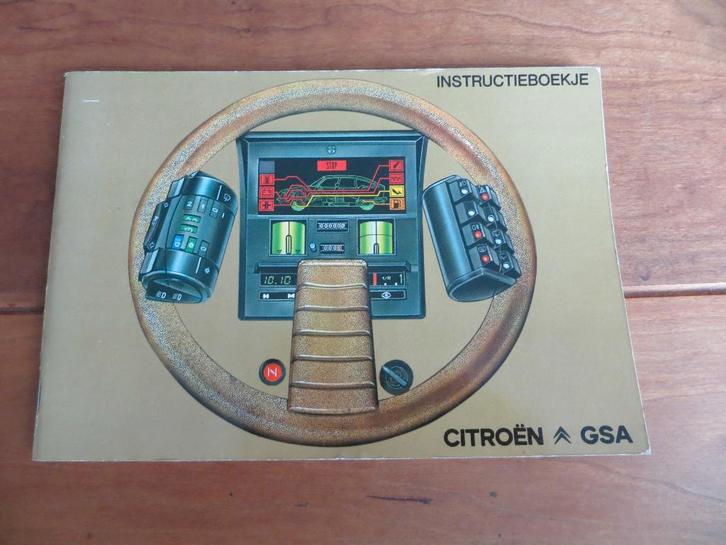 Instructieboek Citroen GSA, GSA Brak 1979, 1983, Auto diversen, Handleidingen en Instructieboekjes, Ophalen of Verzenden