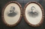 Set antieke Houten Rozen Lijsten, Antiek en Kunst, Ophalen of Verzenden