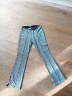 Glitter grijze Zara legging/pantalon - maat S, Zara, Ophalen of Verzenden, Zo goed als nieuw, Maat 36 (S)
