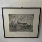 Arie Emens (Groningen) Houtskooltekening 1937, Ophalen of Verzenden