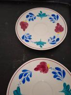 2 Boerenbont Schotels - 14,5 cm, Huis en Inrichting, Keuken | Servies, Gebruikt, Ophalen of Verzenden, Kop(pen) en/of Schotel(s)