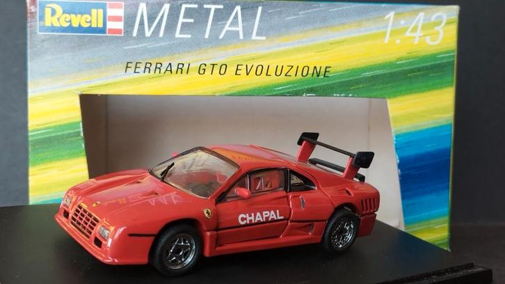 Ferrari 288 GTO Evoluzione 1:43 Revell Pol, Hobby en Vrije tijd, Modelauto's | 1:43, Zo goed als nieuw, Ophalen of Verzenden