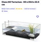 Aquarium / tartarium, Dieren en Toebehoren, Zo goed als nieuw, Ophalen, Leeg aquarium