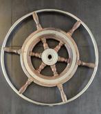 Klassiek 6 spaaks Stuurwiel  63cm, Ophalen, Gebruikt, Motorboot, Kaart, Foto of Prent