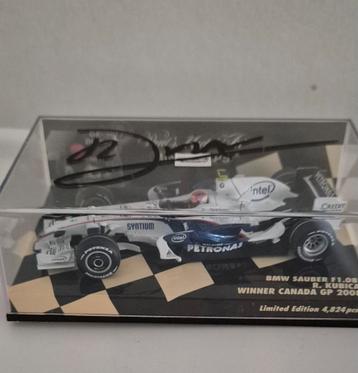 Robert Kubica F1  BMW 1st win Canada 2008 Minichamps 1/43 beschikbaar voor biedingen
