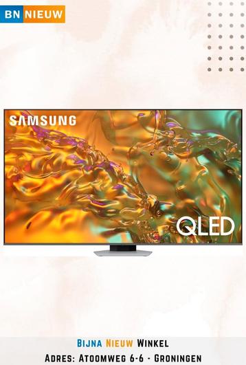 TV Samsung 85 inch 4K QLED 1Jaar GARANTIE - NIEUW OUTLET beschikbaar voor biedingen