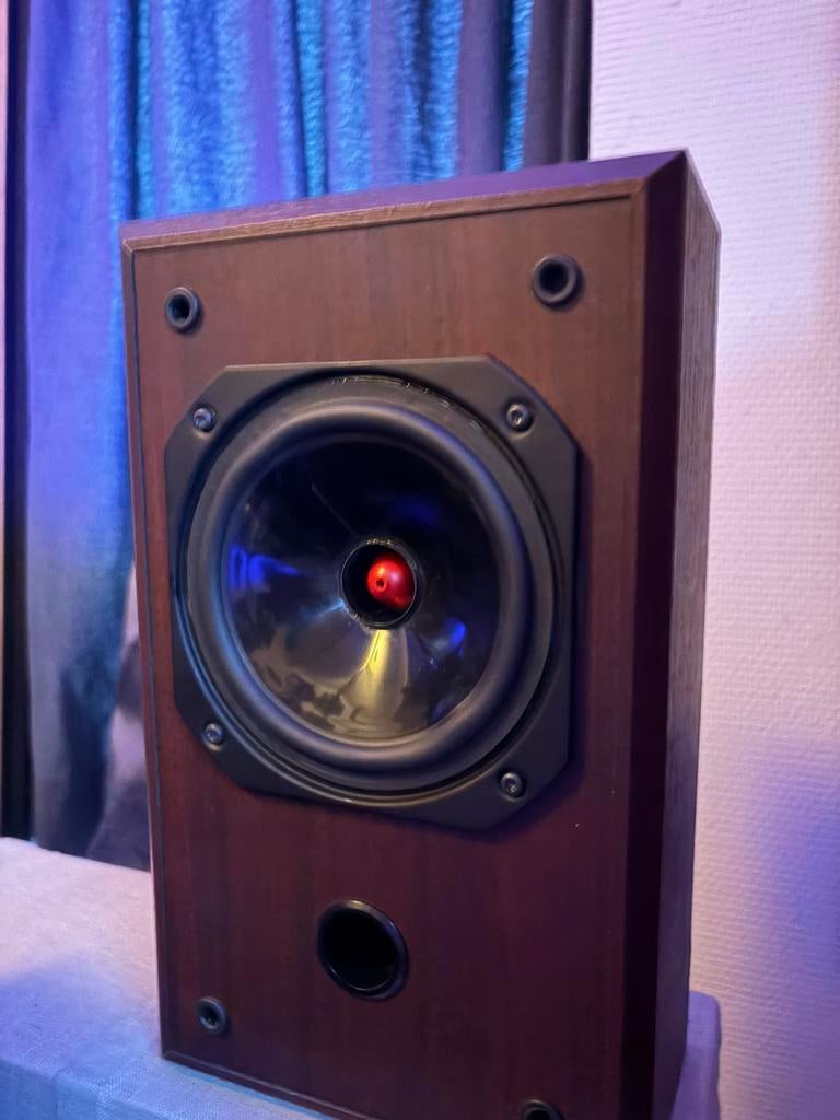 Mordaunt Short | ICT (Zeldzaam Vintage) 2stuks, Audio, Tv en Foto, Luidsprekers, Zo goed als nieuw, Minder dan 60 watt, Front, Rear of Stereo speakers