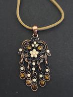 Gothic Ketting, Sieraden, Tassen en Uiterlijk, Kettingen, Overige materialen, Bruin, Ophalen of Verzenden, Zo goed als nieuw